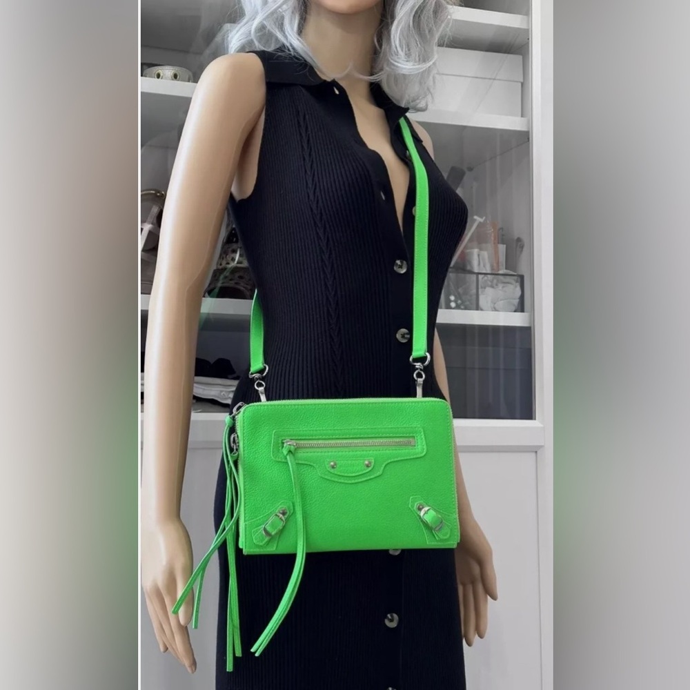 NWT Balenciaga Neo Classic Unisex Leather Crossbody Bag